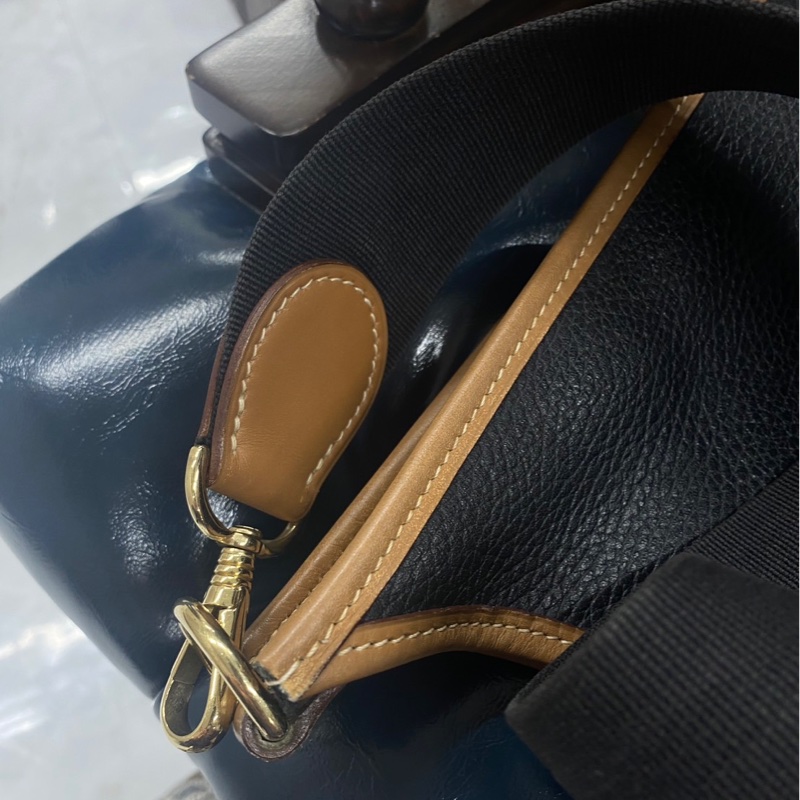 Hermes Evelyne GM 黑棕拼色-14