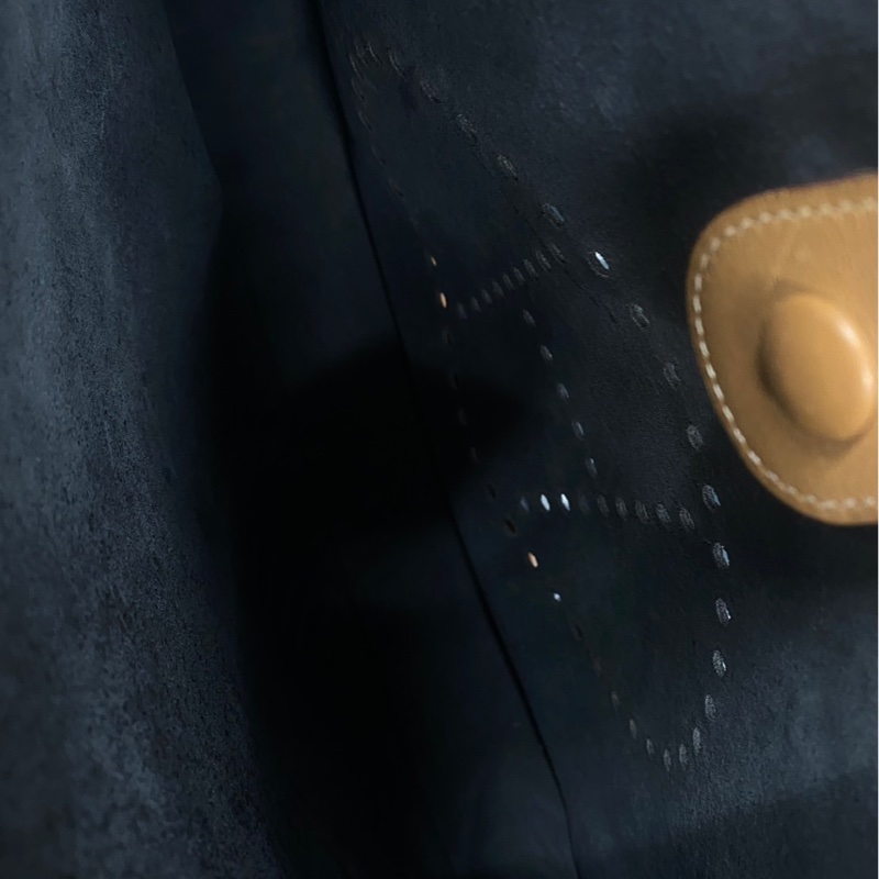 Hermes Evelyne GM 黑棕拼色-16