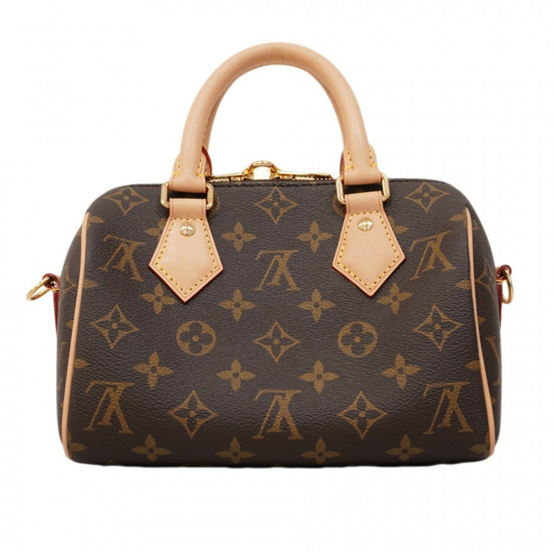路易威登 Monogram Speedy Bandouliere 20 手提包 M46222 棕色/米色 女士兩用包-10