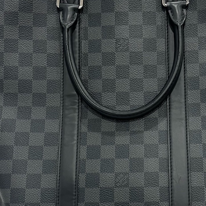 LouisVuitton路易威登   棋盤格竪版公文包 無附件-8