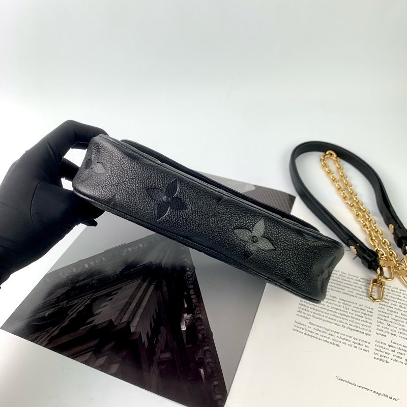 LV ivy全黑壓紋牛皮 激新 有盒子/防塵袋/購證-7