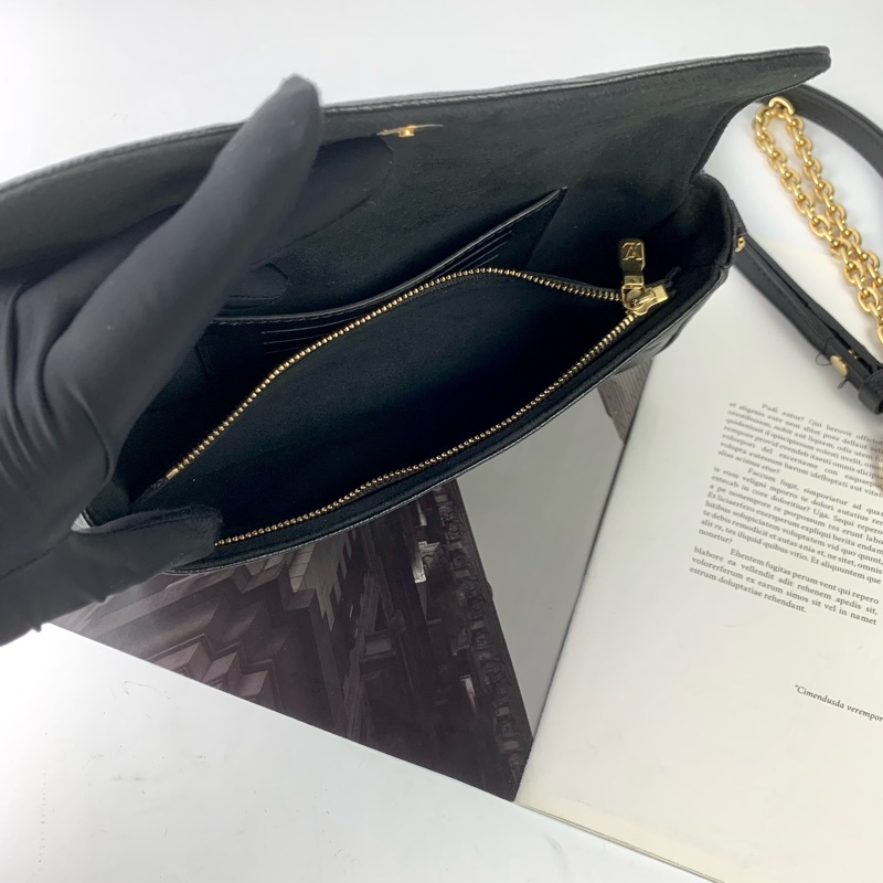 LV ivy全黑壓紋牛皮 激新 有盒子/防塵袋/購證-11