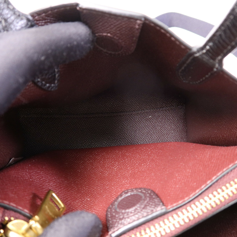 COACH 牛皮皮革Willow Tote 24金扣手挽肩背兩用袋-4