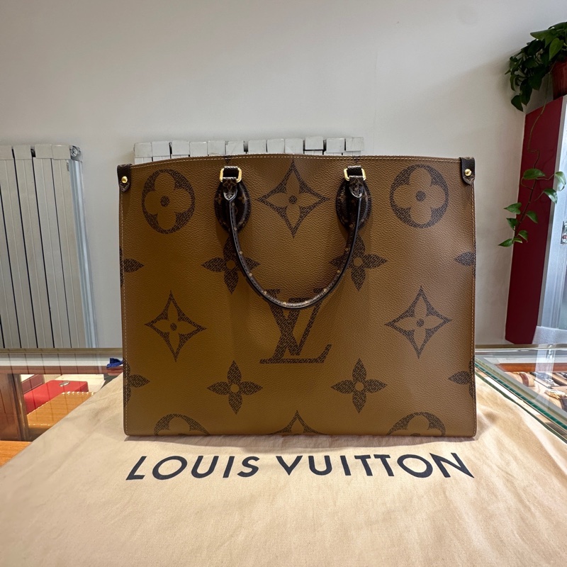 LouisVuitton路易威登 onthego大號托特包  20年編碼-1