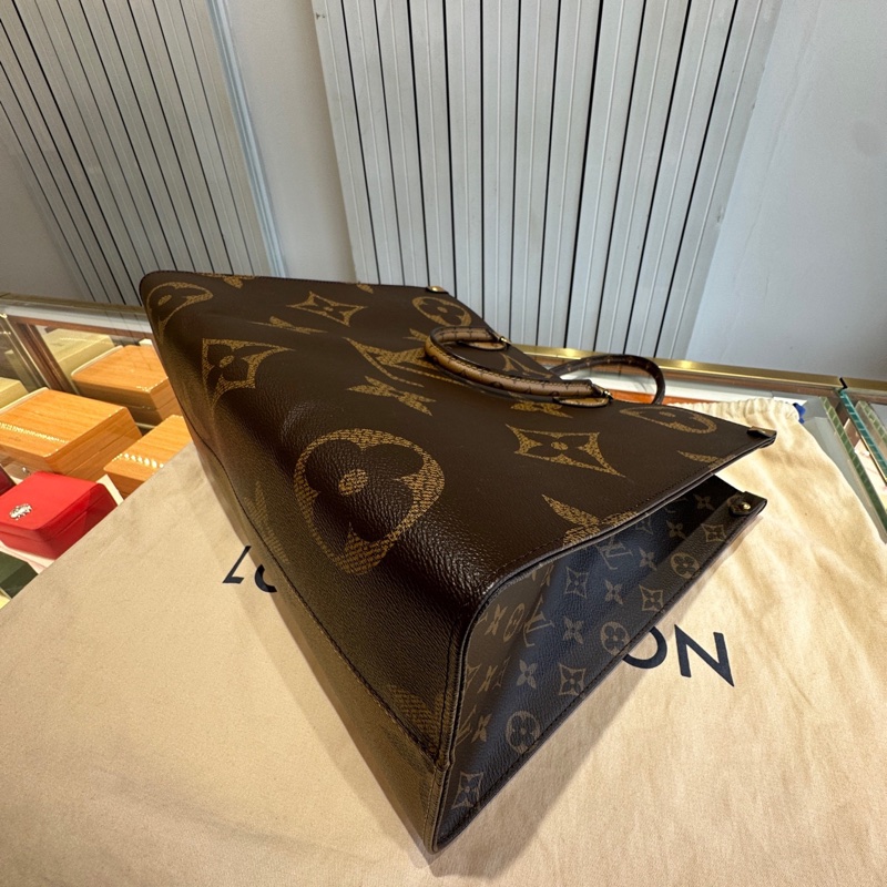LouisVuitton路易威登 onthego大號托特包  20年編碼-5