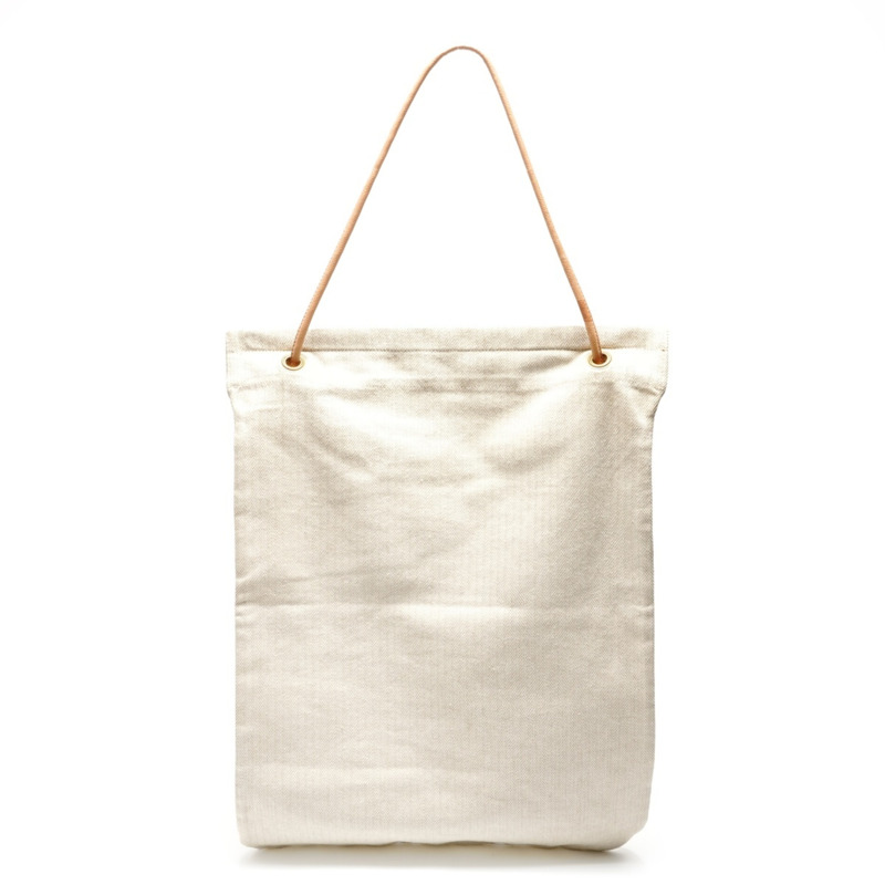 愛馬仕 Hermès Aline GM 米色帆布肩背包-1