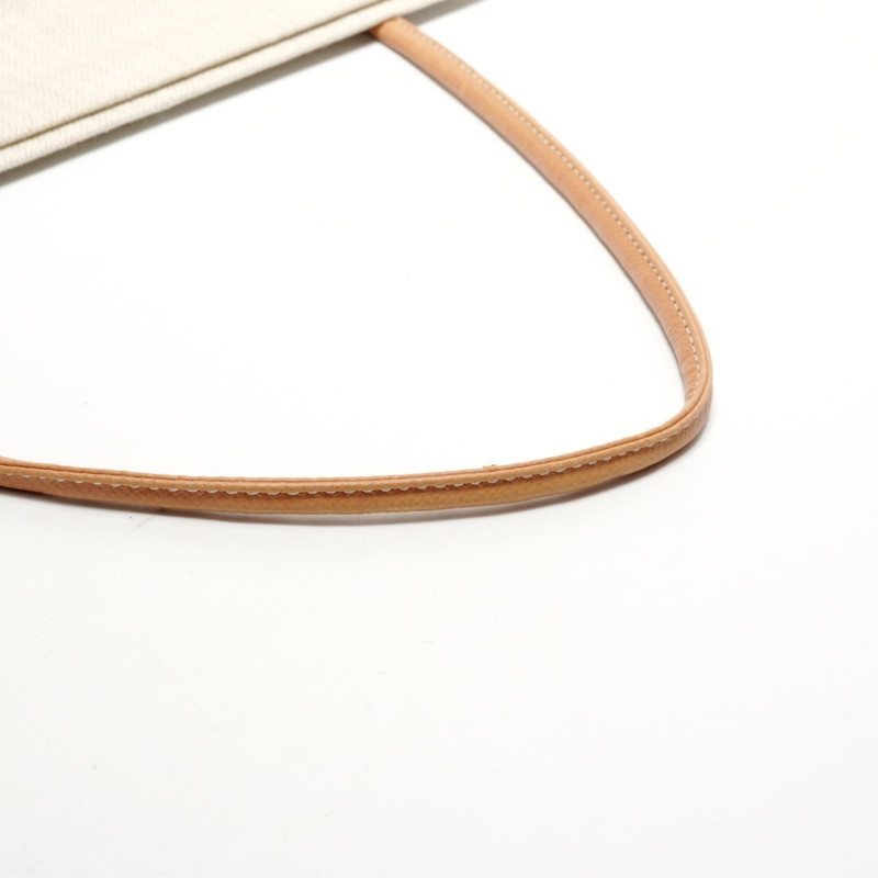 愛馬仕 Hermès Aline GM 米色帆布肩背包-11