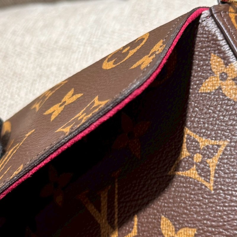 LV 帆布老花三合一 晶片款-9