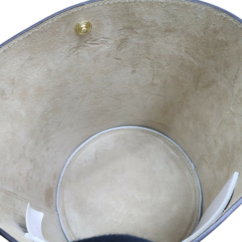 白色 牛皮 EPURE 水桶包 手提包【Longchamp 瓏驤】-6