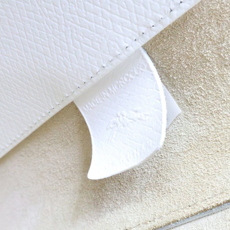 白色 牛皮 EPURE 水桶包 手提包【Longchamp 瓏驤】-9