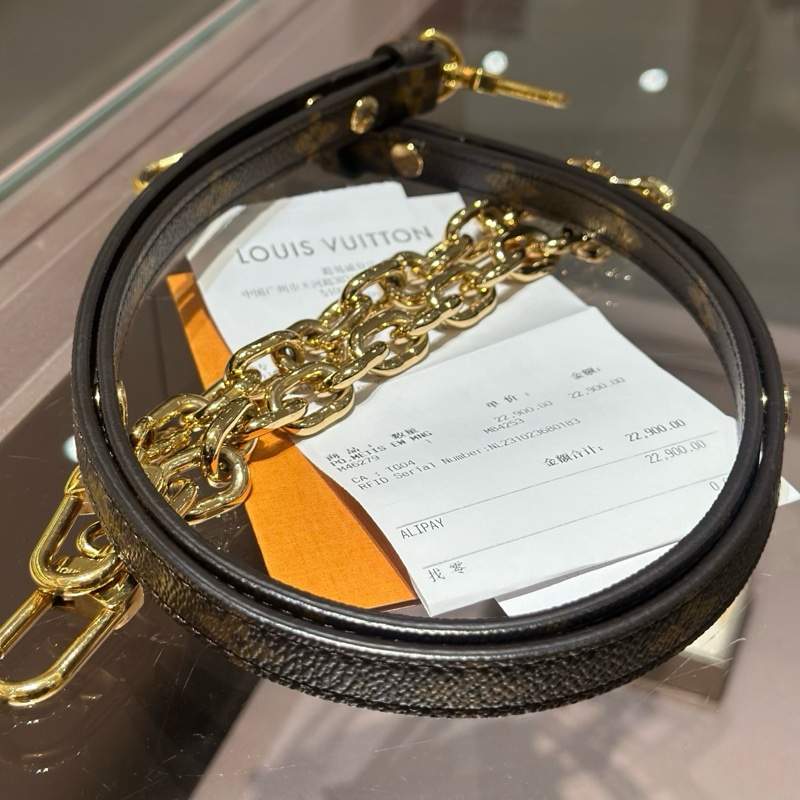 LV路易威登邮差mini老花EAST WEST邮差包链条包斜挎包-8