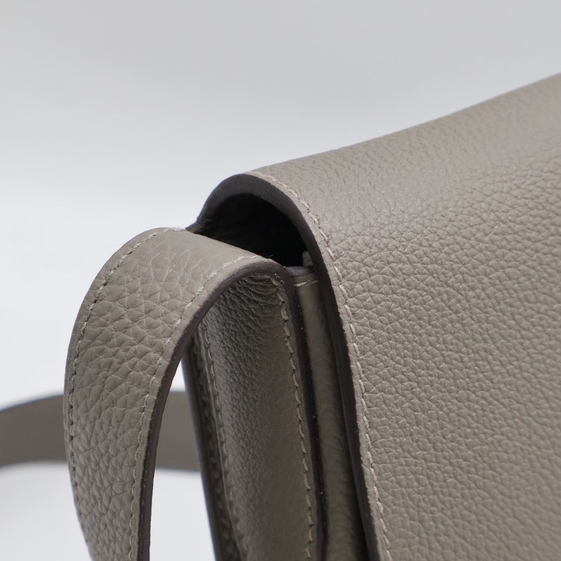 HERMES Steve light junior郵差包 - 積雨雲灰銀 B-5