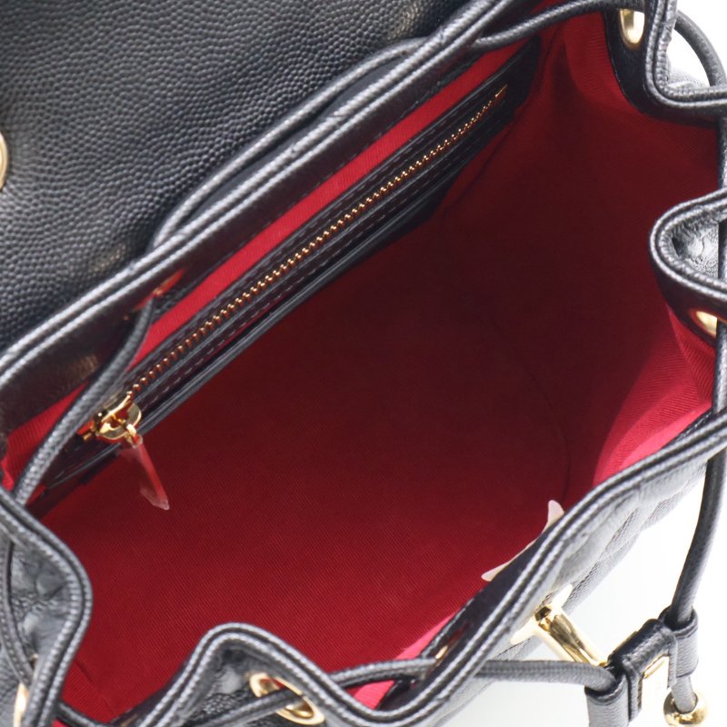 CHANEL 薩爾茨堡雙肩包 - 小號黑金-7