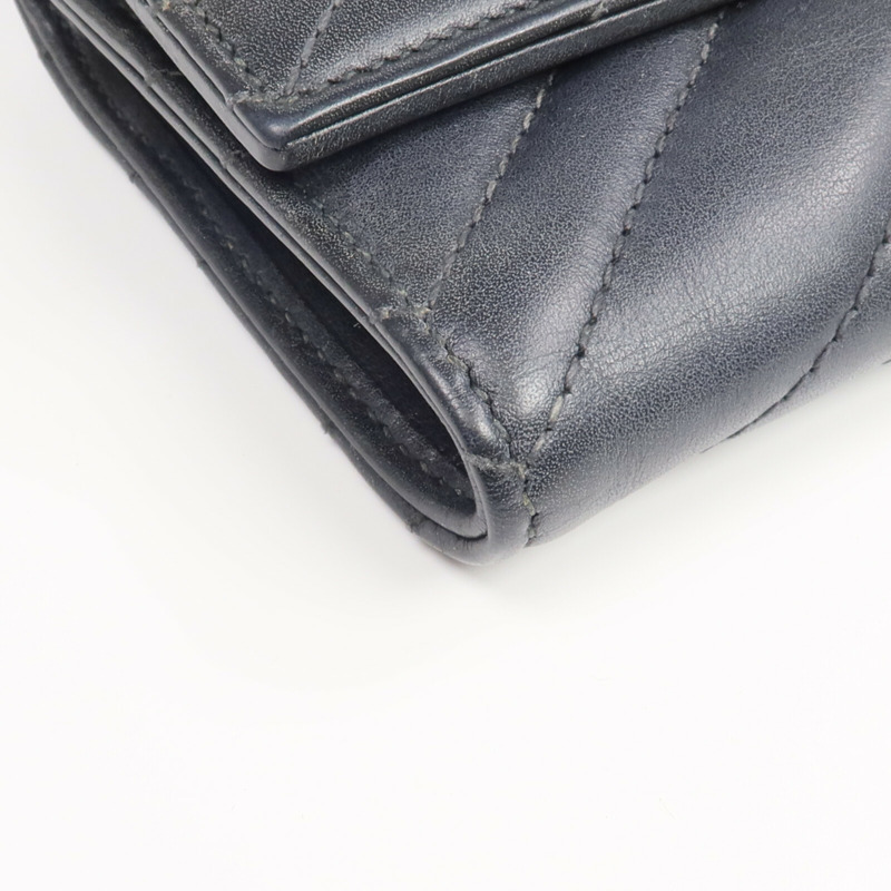 GUCCI 牛皮皮革Wallet金扣錢包-7