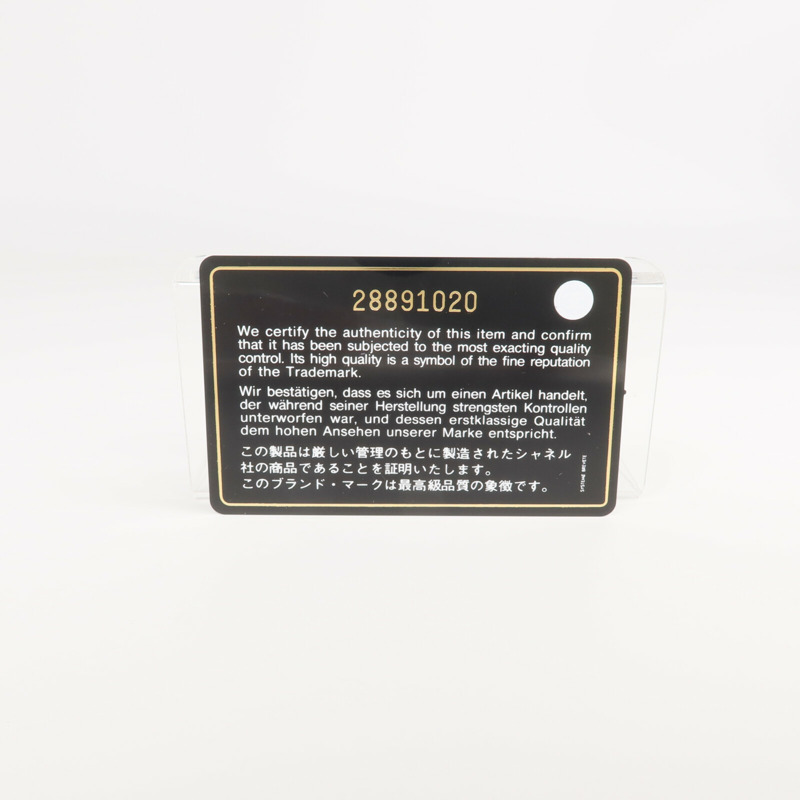 CHANEL 羊皮皮革Long Wallet銀扣長錢包-16