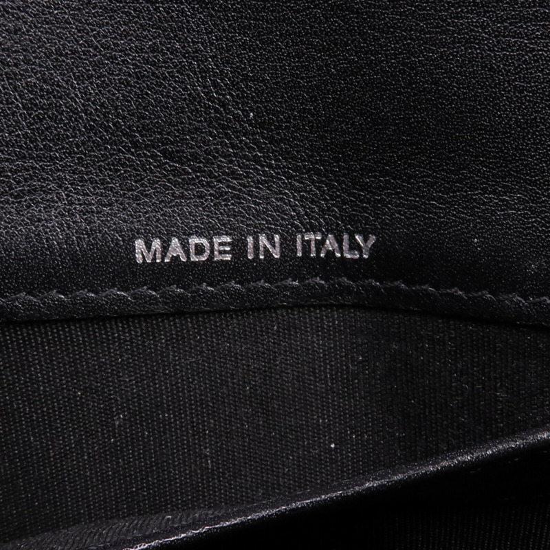 CHANEL 牛皮皮革Long Wallet銀扣長錢包-12