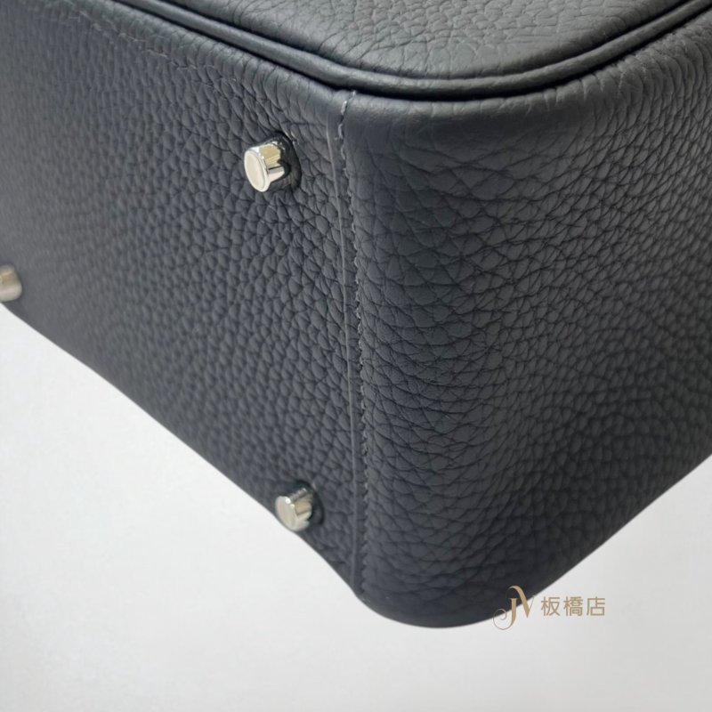 JY0325-Hermes 3Y水冰藍銀扣二代Mini Lindy-5