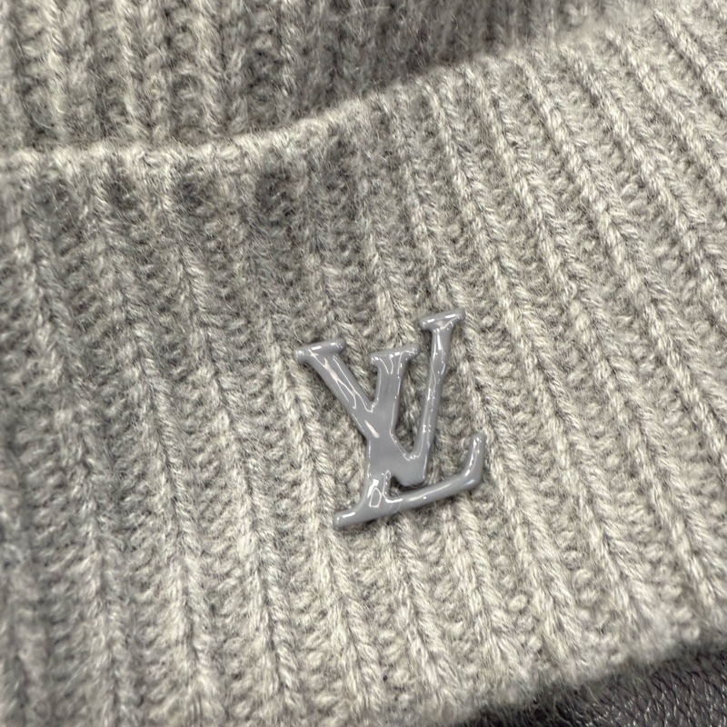 Louis Vuitton LV grey cashmere beanie MP3248 毛帽-3
