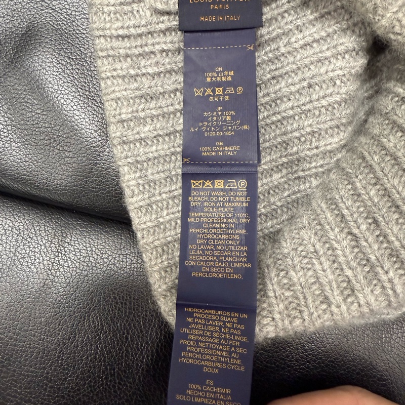 Louis Vuitton LV grey cashmere beanie MP3248 毛帽-4