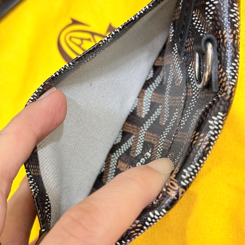 賠售超甜賣🖤黑色goyard Anjou 超夯款 雙面托特 超輕-5