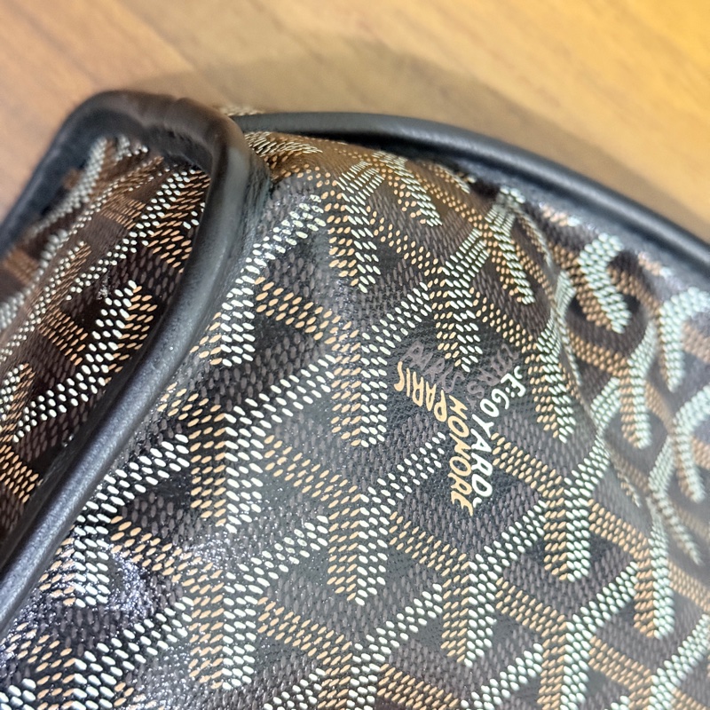 賠售超甜賣🖤黑色goyard Anjou 超夯款 雙面托特 超輕-33