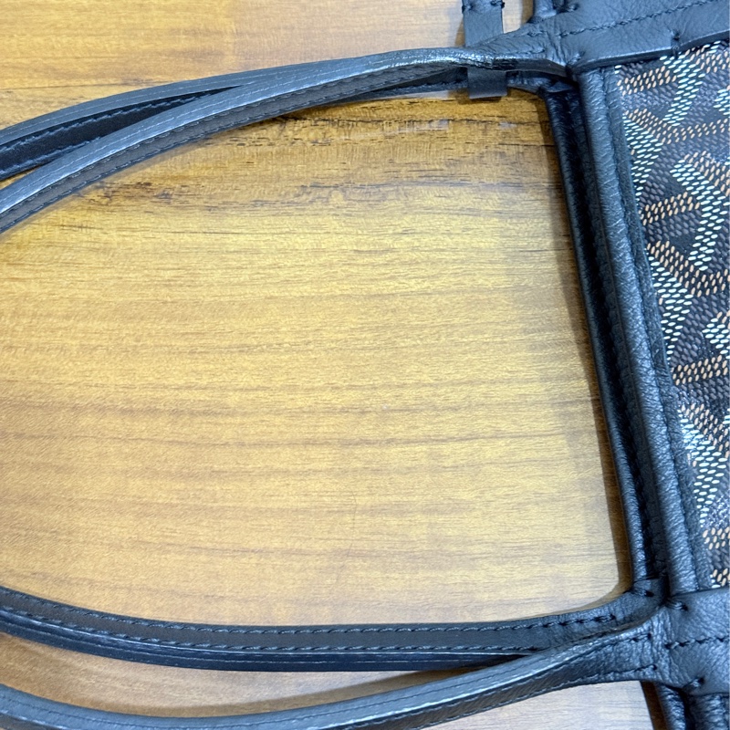 賠售超甜賣🖤黑色goyard Anjou 超夯款 雙面托特 超輕-38