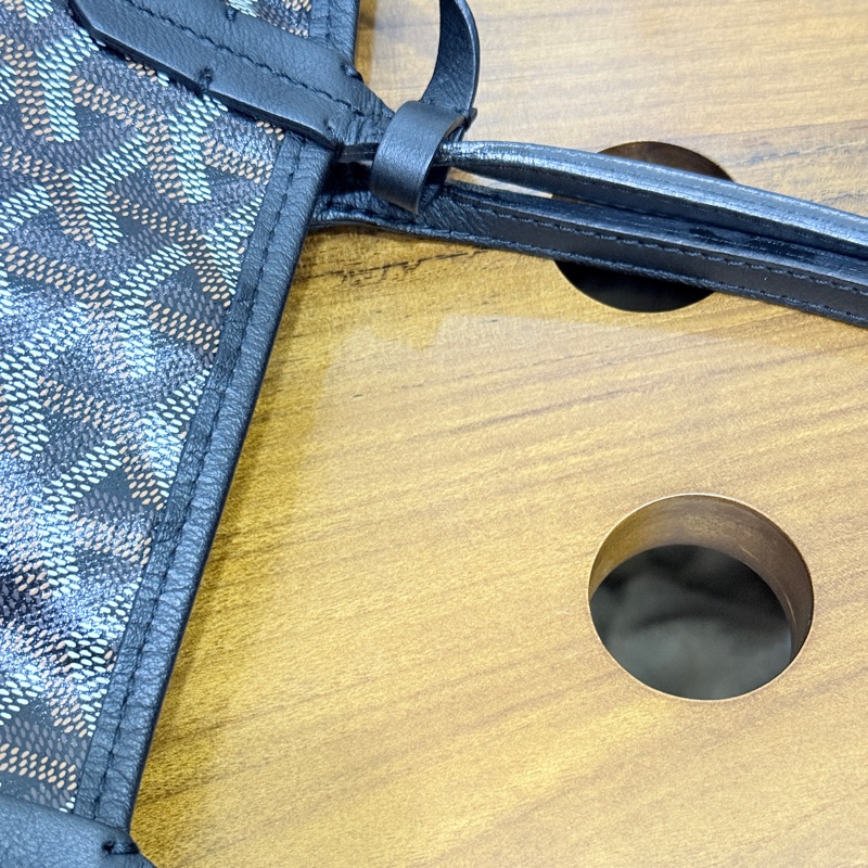 賠售超甜賣🖤黑色goyard Anjou 超夯款 雙面托特 超輕-39