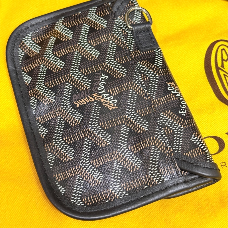 賠售超甜賣🖤黑色goyard Anjou 超夯款 雙面托特 超輕-49