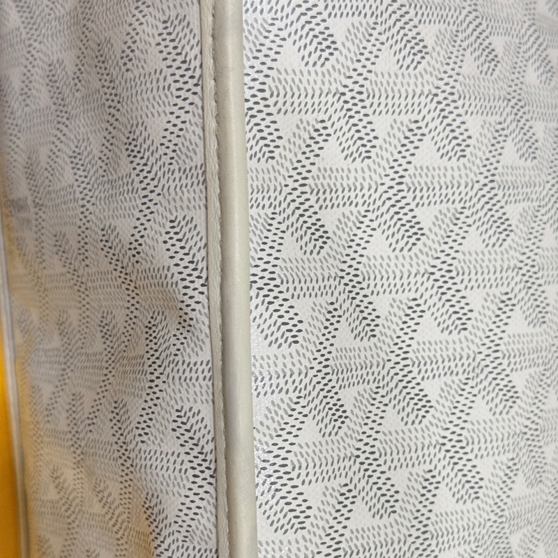 賠售超甜賣🤍白色goyard Anjou 超夯款 雙面托特 超輕-34