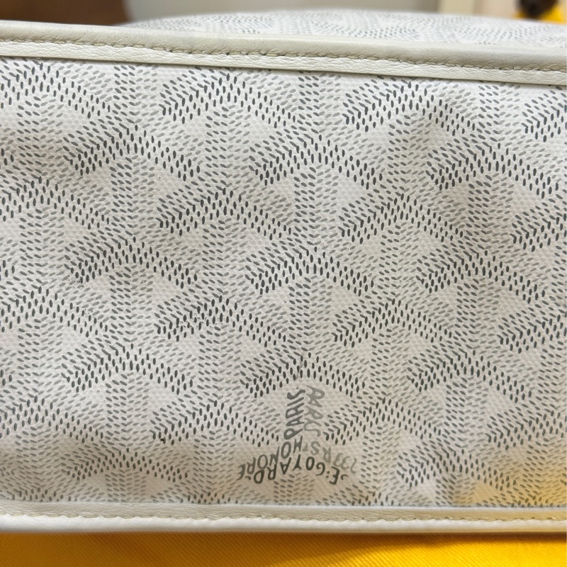 賠售超甜賣🤍白色goyard Anjou 超夯款 雙面托特 超輕-36