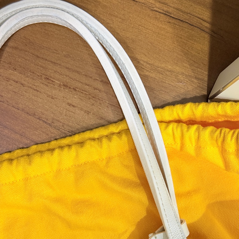 賠售超甜賣🤍白色goyard Anjou 超夯款 雙面托特 超輕-47