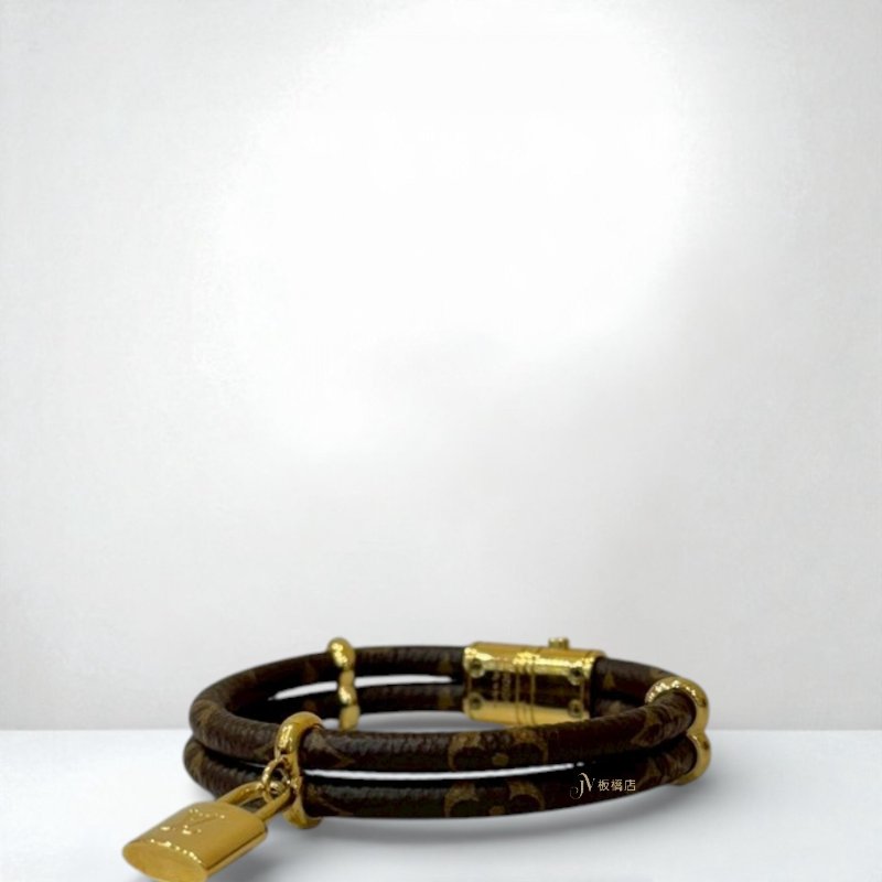 JS1264-LV Keep It Twice鎖頭原花手環 M8109E-2