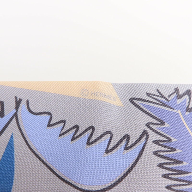 HERMES 絲質Twilly絲巾-5