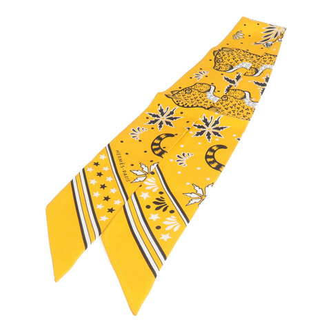 HERMES 絲質Twilly絲巾