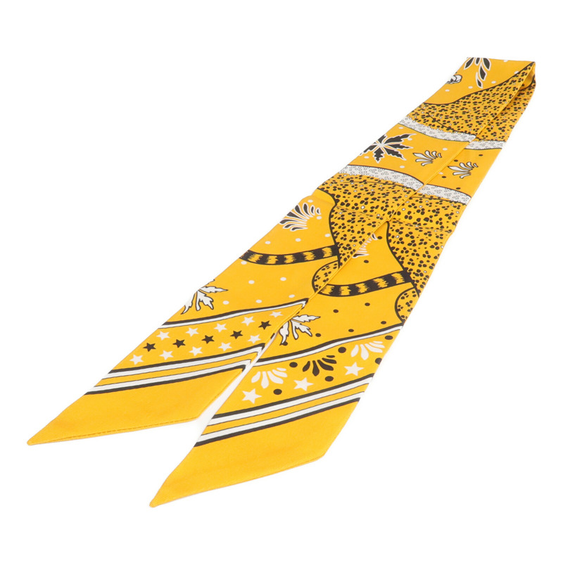 HERMES 絲質Twilly絲巾-1