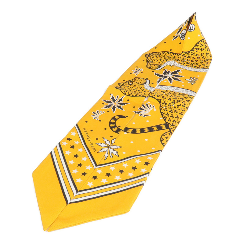 HERMES 絲質Twilly絲巾-2