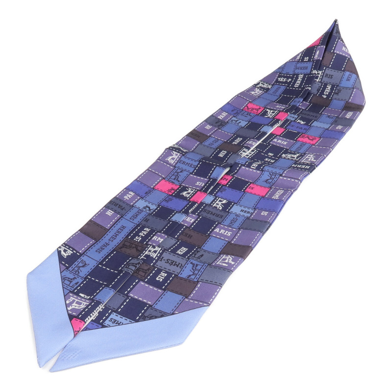 HERMES 絲質Twilly絲巾-2