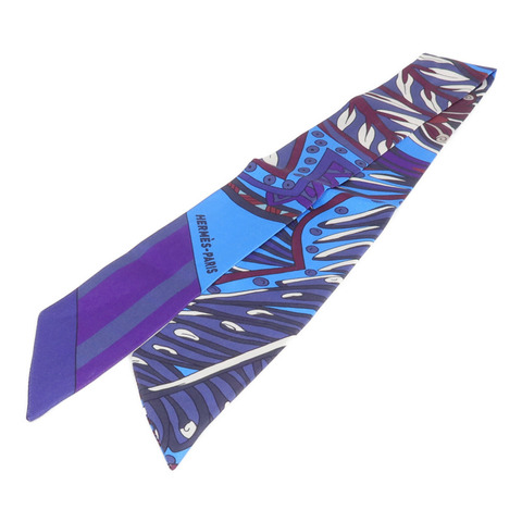 HERMES 絲質Twilly絲巾