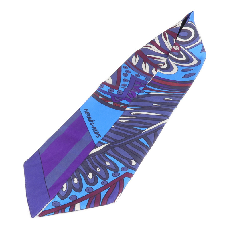 HERMES 絲質Twilly絲巾-2