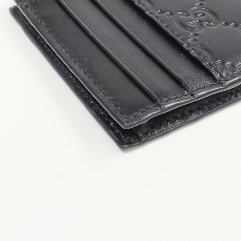 GUCCI 牛皮皮革Card Case銀扣卡片套-7