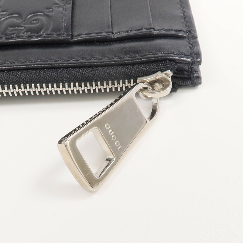 GUCCI 牛皮皮革Card Case銀扣卡片套-10