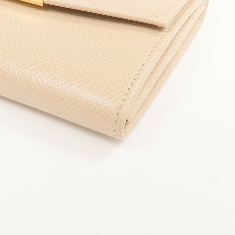 Salvatore Ferragamo 牛皮皮革Long Wallet金扣長錢包-6