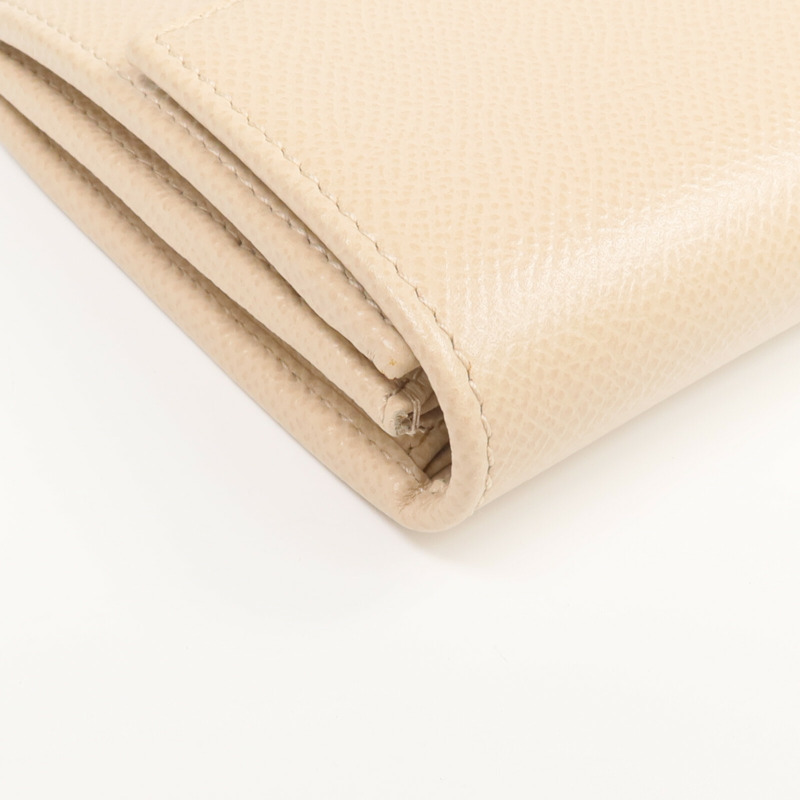 Salvatore Ferragamo 牛皮皮革Long Wallet金扣長錢包-8