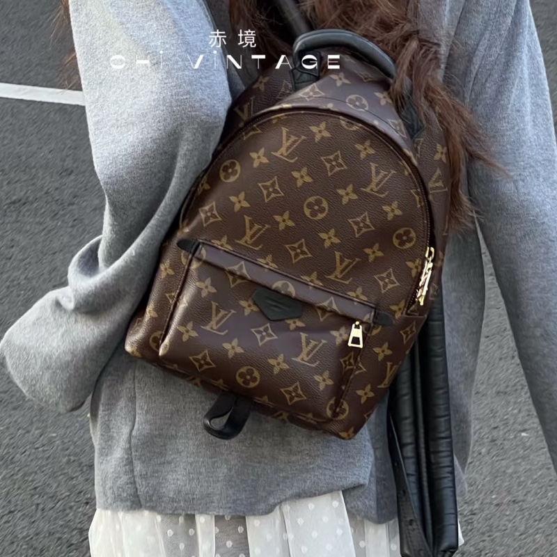 全網最低價😍💯Lv路易威登老花backpack後背包小書包🎒-5