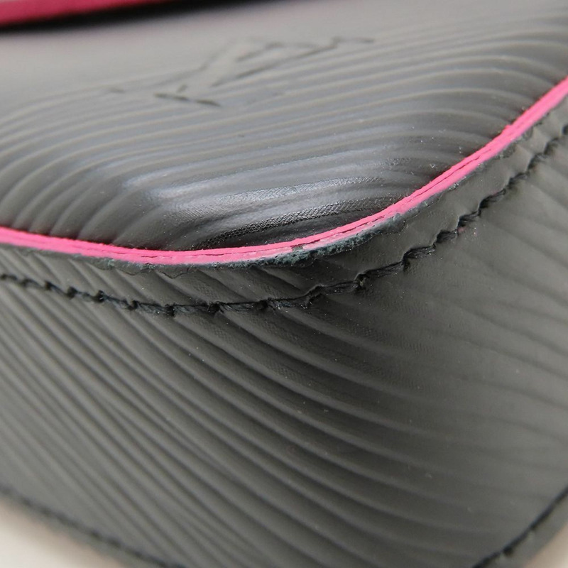 路易威登 Epi 皮革 Pochette Felicie M64579 手拿包，黑色和亮粉色，女士，353135-18