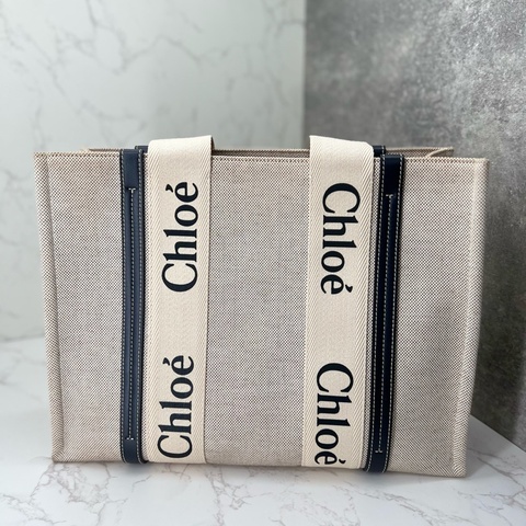 香緹國際精品 864 Chloe 大號 #黑藍色