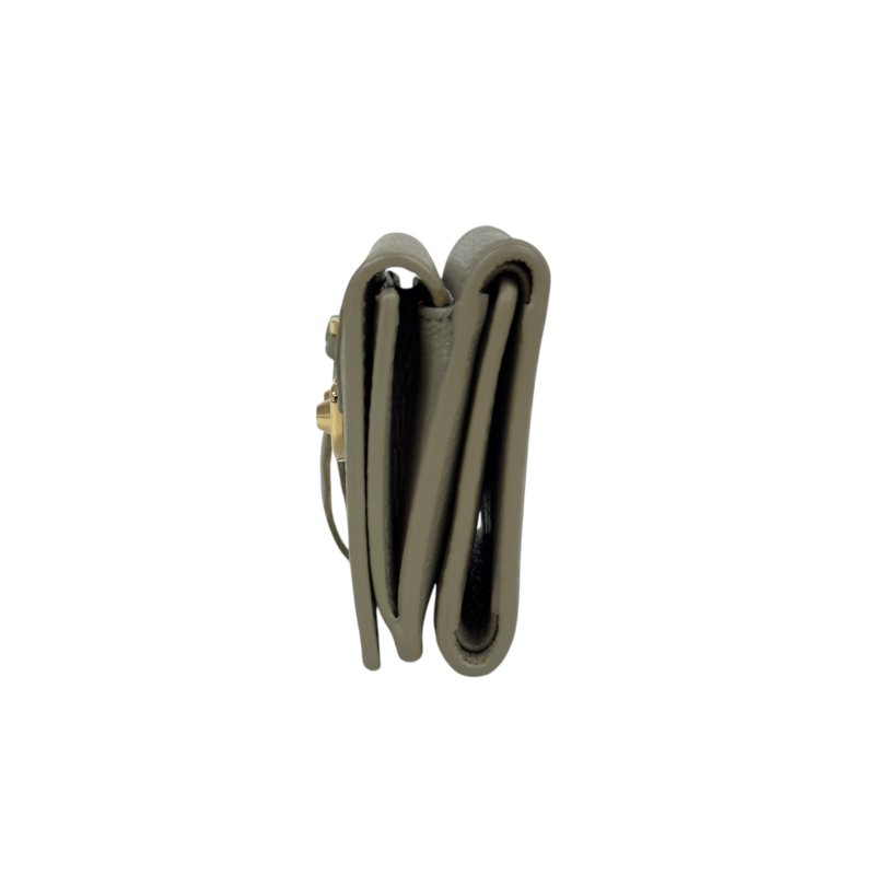 BALENCIAGA Metallic Edge City 多摺 迷你銀包-4