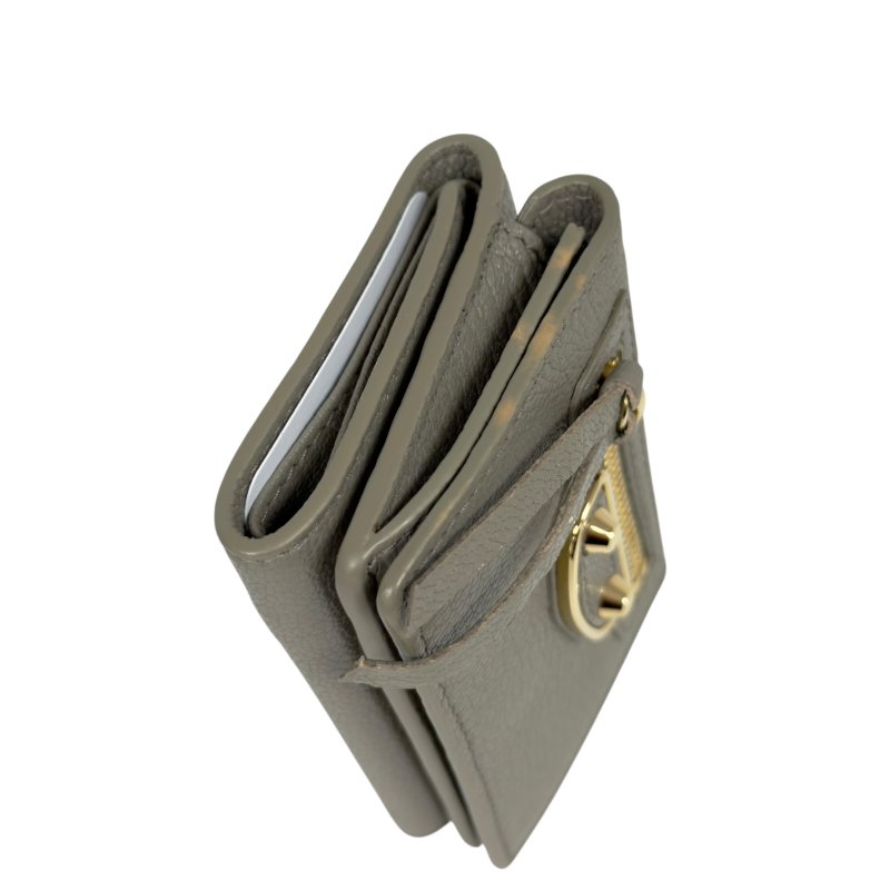 BALENCIAGA Metallic Edge City 多摺 迷你銀包-9