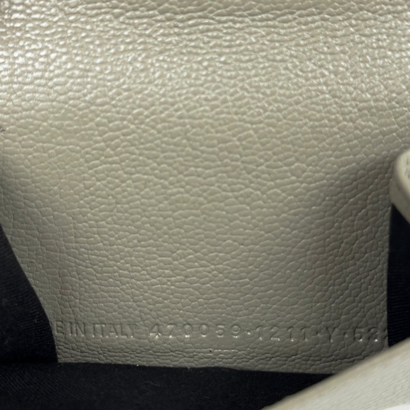 BALENCIAGA Metallic Edge City 多摺 迷你銀包-13