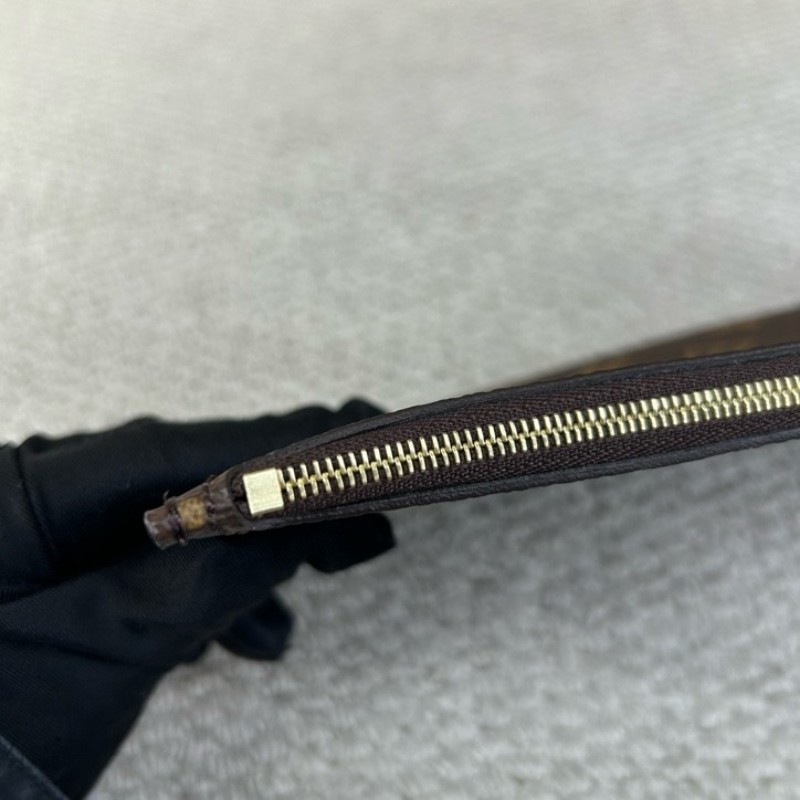 LV路易威登neverfull子袋 經典老花 可當手拿包 攜帶方便-11